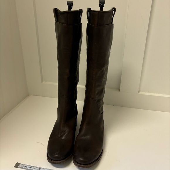 Frye Paige Tall Riding Boots Sz 6.5 - Picture 9 of 12